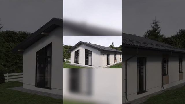 HOUSE 122. Проект одноэтажного дома общей площадью 122м2. Больше о проекте на нашем сайте. смотреть онлайн