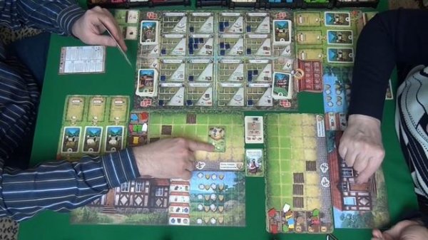 405 ХАЛЛЕРТАУ играем в настольную игру. Hallertau board game.