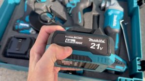 набор шуруповерт, болгарка, гайковерт макита