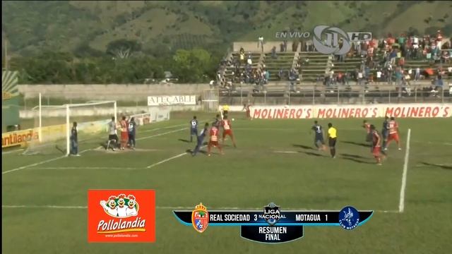 Fecha 16 | Apertura 2015-16 | Real Sociedad 3-1 Motagua смотреть онлайн