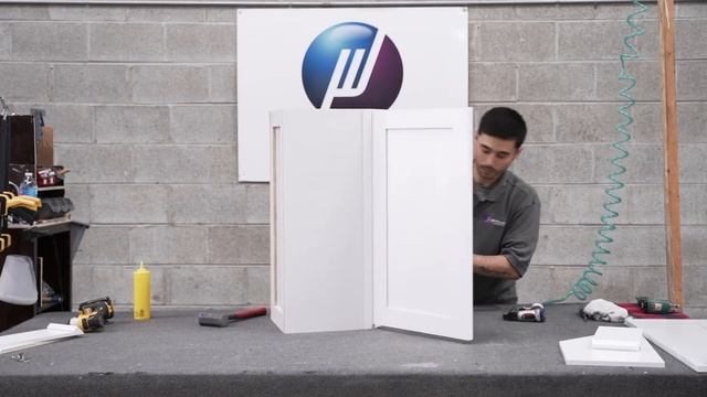 How to assemble a BEA (Base end angle) cabinet смотреть онлайн