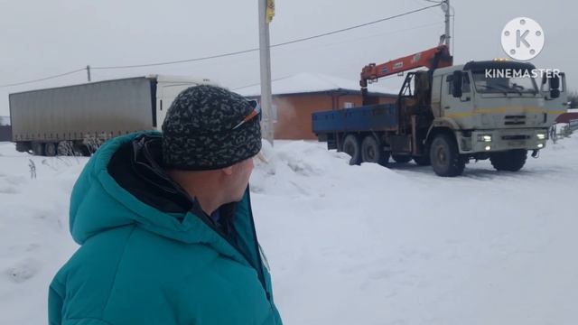 Отгрузка профилированного бруса. СПБ. смотреть онлайн