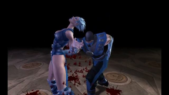 Mortal Kombat: Deadly Alliance - Sub-Zero's Skeleton Rip Fatality on Frost смотреть онлайн