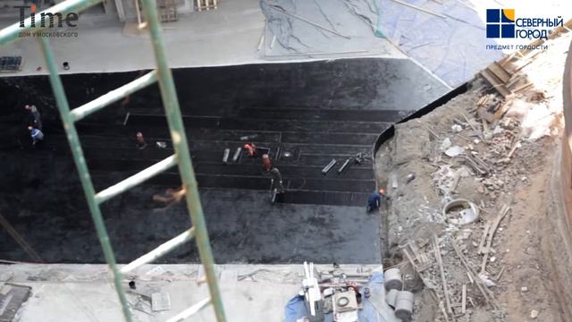 Строительство Дома у Московского TIME в конце июля 2016 г. смотреть онлайн