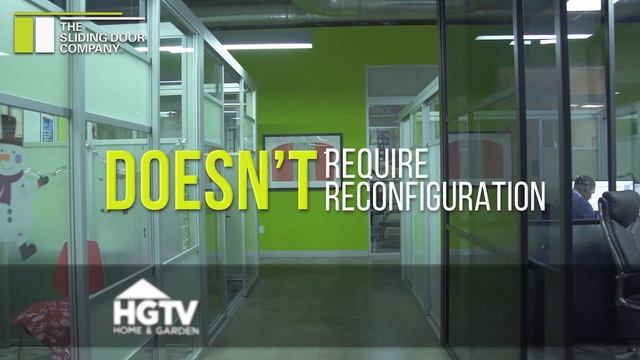 The Sliding Door Company - Open-Air System - Cubicles - Room Dividers смотреть онлайн