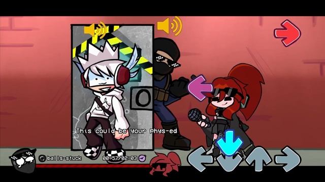 Door Stuck...? FNF Balls Stuck But Tactie Sings it ft. Trake! FNF Tactie Sings Balls Stuck  Meme