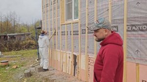 Почему и сколько утепление эковатой поможет ВАМ сэкономить? Правильное утепление бревенчатого дома.