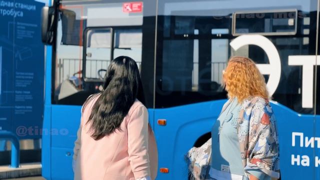 МЦД Остафьево: открытие конечной станции электробусов и запуск новых маршрутов смотреть онлайн