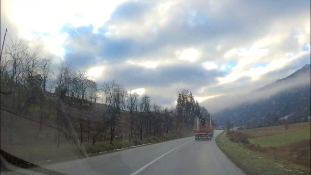 Banja Luka - Teslić 4K, magistralni put M4, decembar 2021. смотреть онлайн