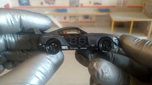 TIME MICRO 1:64 TOYOTA SUPRA LBWK#86 смотреть онлайн