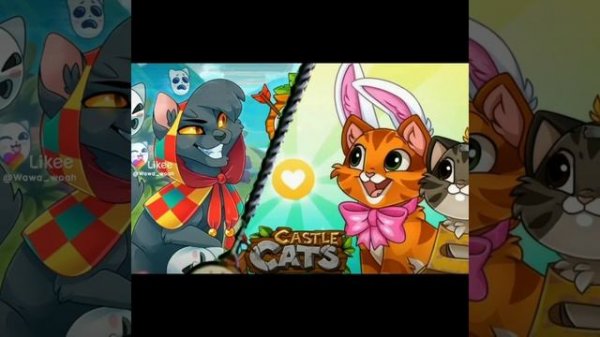 💜Подборка из Лайка по Castle Cats | Castle Cats Likee compilation💜