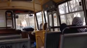 Автобус едет в парк