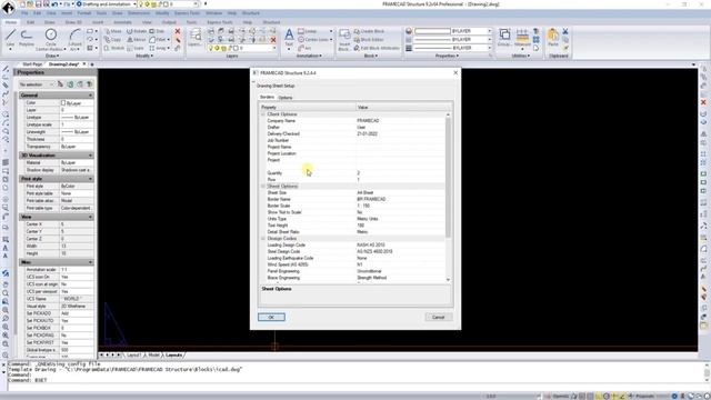Урок 1- Framecad Structure- Настройки данных проекта смотреть онлайн