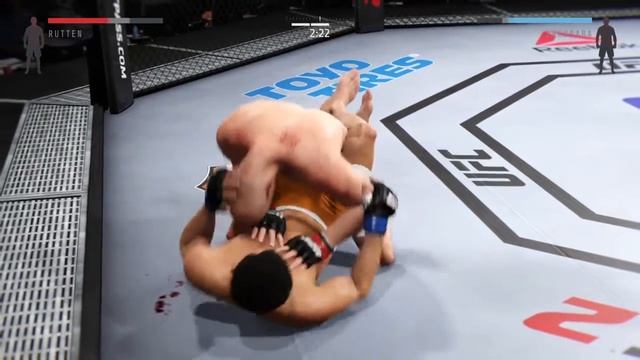 UFC 2 турнир 11 Бас Руттен vs Кадзуси Сакураба смотреть онлайн