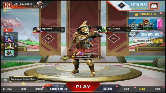 Apex Legends Mobile LiveStream - 2023.03.04 смотреть онлайн