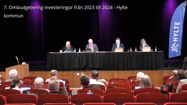 Kommunfullmäktige Hylte kommun - 12 Mars 2024 смотреть онлайн