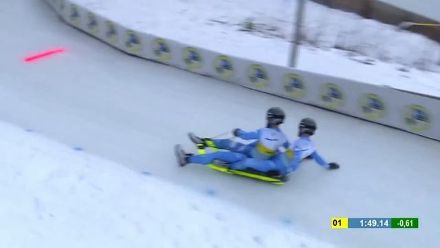 4. FIL Weltcup im Rennrodeln auf Naturbahn I Deutschnofen (ITA) - Damen Einsitzer und Doppelsitzer смотреть онлайн