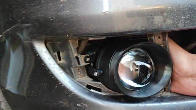 Инструкция по установке линзованных птф на Mitsubishi Lancer 10 дорестайлинг