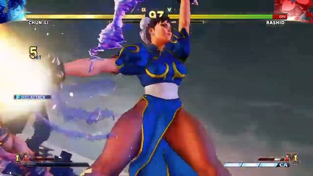 STREET FIGHTER V Chun - li vs Rashid смотреть онлайн