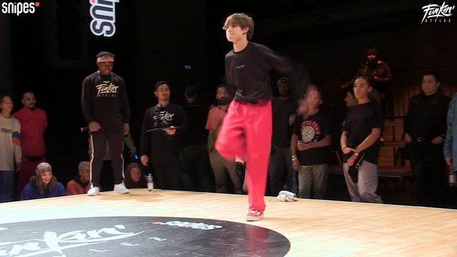 SNIPES FUNKIN STYLEZ 2019 - HeroKidz Best 16 - CAMEROON COLLINS vs. JJ смотреть онлайн