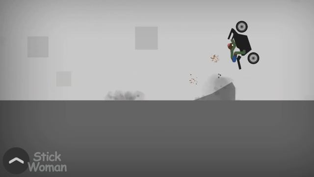 Zombie is having a good time tearing his head off (Stickman Dismounting funny moments #13) смотреть онлайн