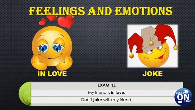 Lesson 14. Feellings and emotions in English. Чувства и эмоции на английском смотреть онлайн