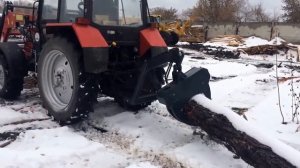 Захват трелёвочный на МТЗ-80-82 Муравей / Добрыня