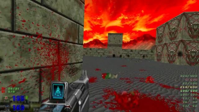 DOOM1 Maps Of Chaos ☣️ E2M8: Tower Of Babel (Project Brutality 3.0) смотреть онлайн