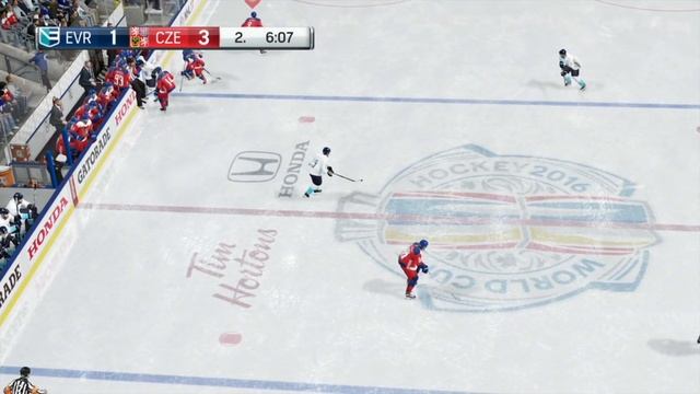 NHL 17 | CZE - EVR | WORLD CUP 2016 | XboxOne смотреть онлайн