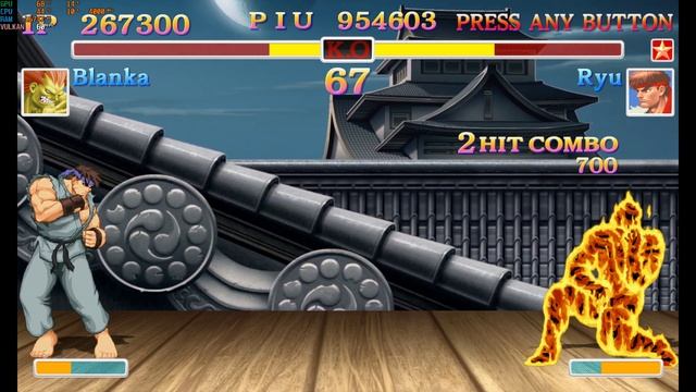 Ultra Street Fighter 2 - Yuzu - Blanka playthrough level 8 World Warrior смотреть онлайн