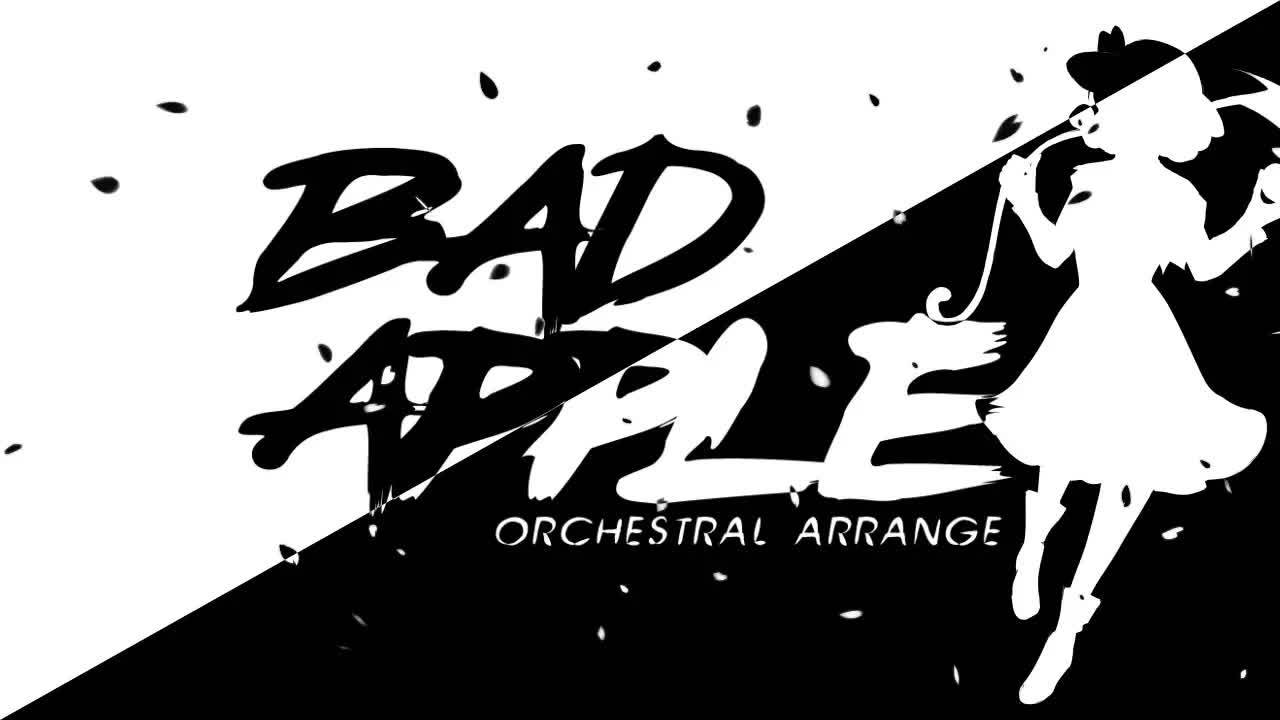 【Touhou】 -Bad Apple!!- (Orchestral Arrangement) feat. Un3h смотреть онлайн