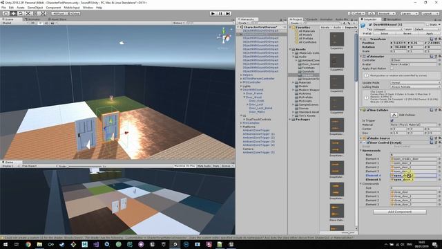 Door Sound Unity смотреть онлайн