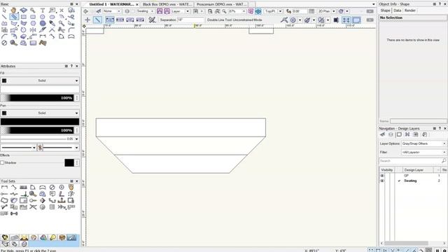 Vectorworks 5： 2D theater ground plan смотреть онлайн