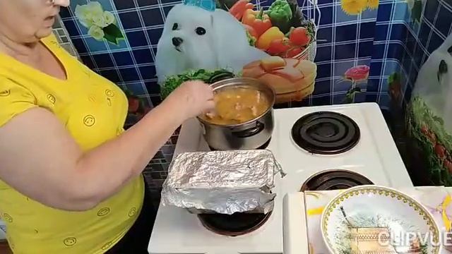 Сижу с внученькой /// Вяжу шапки /// Выпал снег /// смотреть онлайн