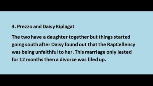 Top 5 Kenyan Celebrity Marriages That Lasted Less Than 1 Year смотреть онлайн