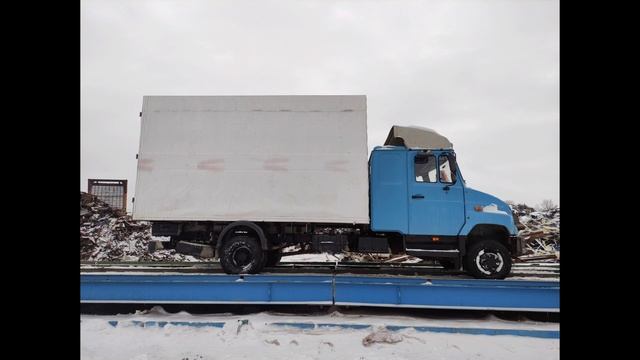 Переоборудование ЗИЛ Бычок, 2я инстанция весы! смотреть онлайн