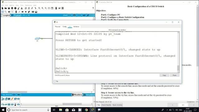 Basic Configuration of a CISCO Switch смотреть онлайн