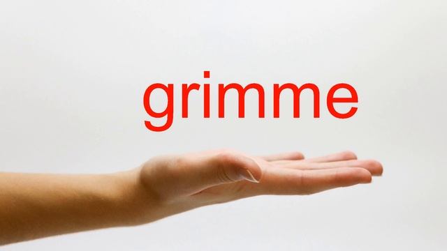 How to Pronounce grimme - American English смотреть онлайн