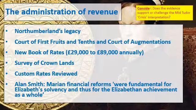 1C AQA History Mary's financial policies смотреть онлайн