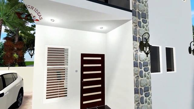 (6x5 Meters) Small House Design Ideas With 3 Bedrooms. 30 Sqm Tiny House Design