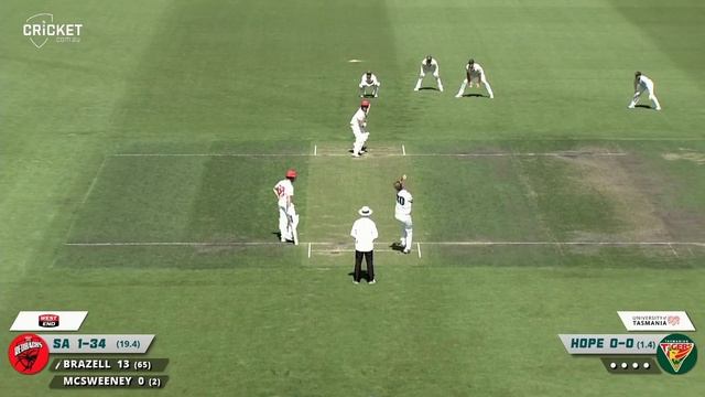 Tasmania v South Australia | Sheffield Shield 2023-24 | Day 2 смотреть онлайн