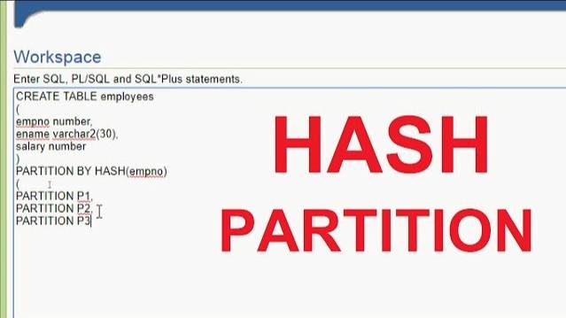 Oracle Tutorial - Hash Partition смотреть онлайн