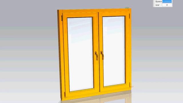 Профиль Aliwood двухстворчатое окно откидное открытие смотреть онлайн