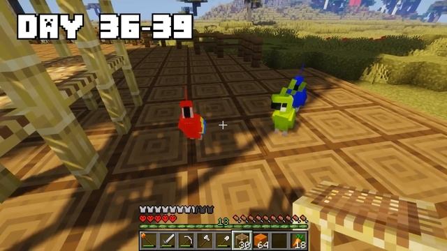 I Survived 100 DAYS as a RABBIT in HARDCORE Minecraft! смотреть онлайн