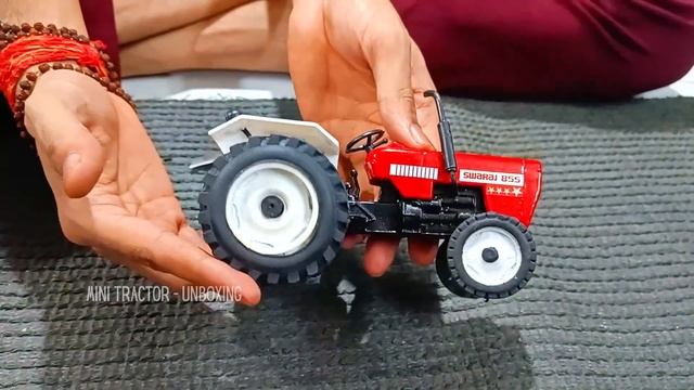 Mini Tractor Unboxing - Swaraj 855 | Ford 3600 | ACE DI 350, JCB, Tractor Trolley #tractor Video смотреть онлайн