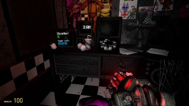 Gmod FNAF freddy pizza map event [Night 1] смотреть онлайн