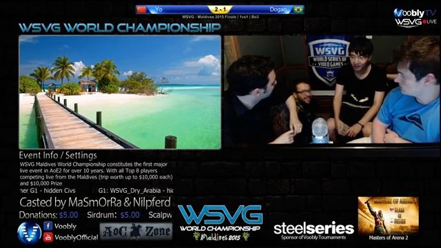 WSVG Championship - Maldives LAN Quarterfinal | Yo vs Dogao | Interview смотреть онлайн