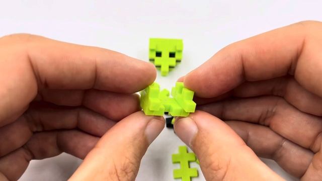 Plus-Plus Creeper Minecraft Instructions смотреть онлайн