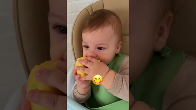 Ребёнок не любит прикорм кусочками Малыш 9 месяцев #вовка #блогмамы #дети смотреть онлайн