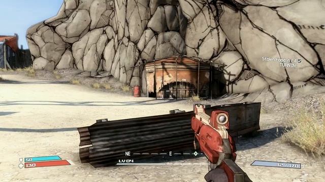 Borderlands Let's Play - Fyrestone: Nine-Toes: T.K.'s Food - Stolen Food (Borderlands Gameplay) P4 смотреть онлайн